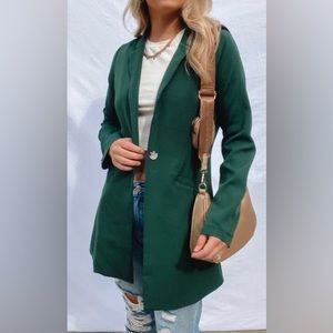 Green blazer